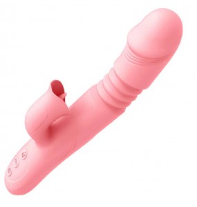 Fairy Rod Retractable Vibrating Swinging Heating Wand (Chargeable - Pink)